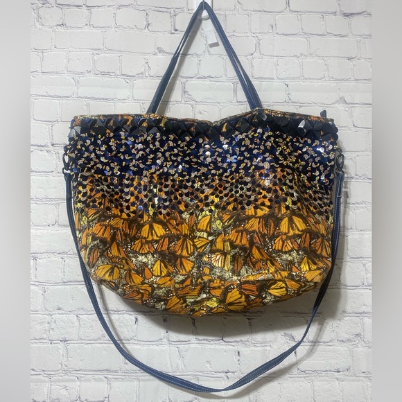 Anthropology Jasper & Jerra bag Monarca butterfly - Picture 15 of 15
